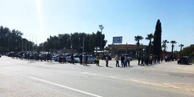 PCR kuyruğu ana yola taştı