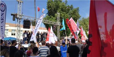 Kamuda 'ekmek kavgası' için eylem