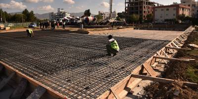 Kızılbaş bölgesinde yapılacak yeni okulun temeli atıldı