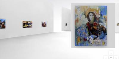 Ortak sergide buluştular