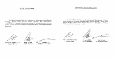 Atamalar devam ediyor