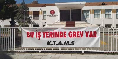 Meclis çalışanları grevde