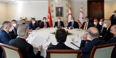 Cumhurbaşkanlığı'ndaki heyetlerarası görüşme tamamlandı