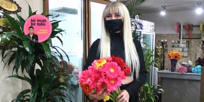 “Renkli çiçekler, hayatımı süslüyor”
