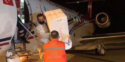 40 bin Sinovac aşısı daha adaya geldi