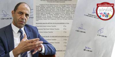 Özersay: “Kendi imzanıza dahi saygınız yok mu Sayın Saner?”