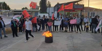 Barış için ateş Lefkoşa’da yandı