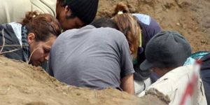 Kayıplar aranırken antik kalıntılar bulundu