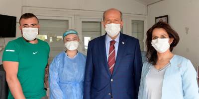 Tatar ve müzakere heyeti PCR testi yaptırdı