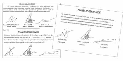 Atamaları hız kesmiyor… 3 yeni atama