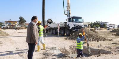 İskele'de Kapalı Pazar Yeri Ve Terminal Alanı’nın temeli atıldı