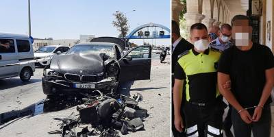 Polis: 139 kilometre saatte hız, 35 metre fren izi tespit ettik