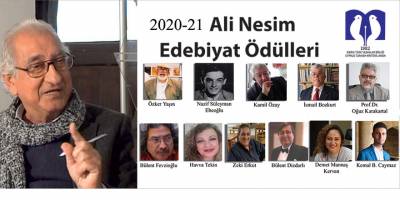 Ali Nesim Edebiyat Ödülleri açıklandı