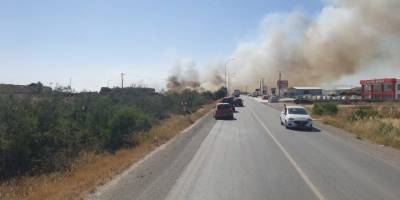 Mağusa’da yangın