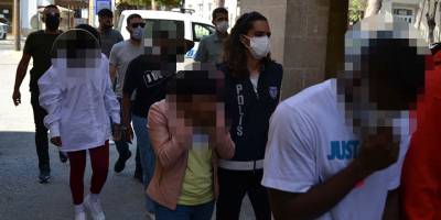 Girne’de evde uyuşturucu: 7 tutuklu