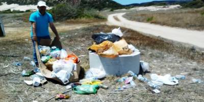 “Elindeki Çöpü Yere Atma”