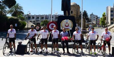 40 yaş üstü grubu 400 kilometre pedal çevirdi