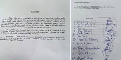 CTP’li vekiller Meclis Araştırma Komitesi kurulması için önerge verdi