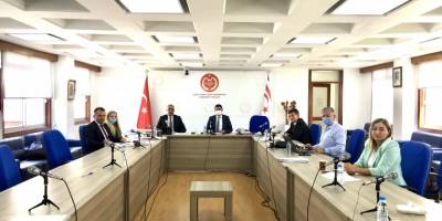 Toplantıda hazırlanacak taslak rapora yönelik değerlendirmelerde bulunuldu