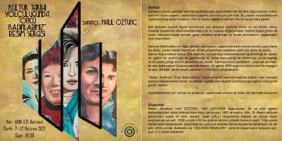 “Kültür Tarihi Yolculuğunda Öncü Kadınlarımız" sergisi Pazartesi AKM’de…