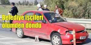 Kalp krizi geçiren sürücü 2 kişiye çarptı