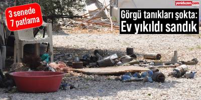 Mühimmat patlaması!