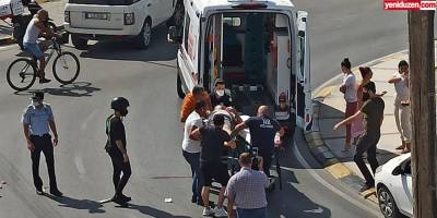 Motosiklet sürücü yoğun bakımda