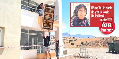 Yeni site yıkılıyor! 8 daire boşaltıldı