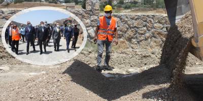 Köy yolları ihalesi Ankara'da tamamlandı, çalışmalar başladı