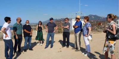 AB heyeti, hava kalite izleme istasyonlarında incelemede bulundu