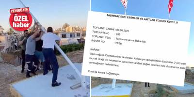 Anıtlar Yüksek Kurulu ‘iptal’ dedi, bayraklar kaldırılmadı