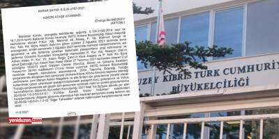 KKTC Ankara Büyükelçiliği’ne 3 ‘askeri ateşe’