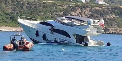Aniden su almaya başlayan yat kurtarıldı