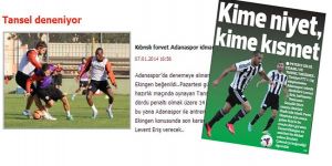 Tansel Adanaspor’da