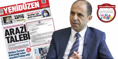Özersay: “Maliye Bakanı haberim yok dedi, aynı gün işlem gerçekleştirildi”