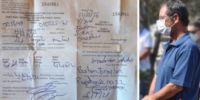 Burhan Eraslan: Polis yolumu kesti