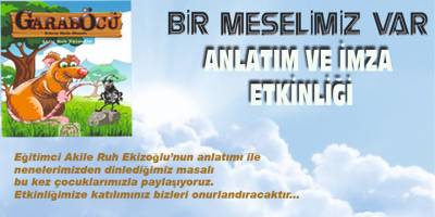 “Garaböcü” Masal Kitabı Tanıtılıyor