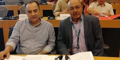 Kızılyürek ve Yeorgiu’dan yangın konusunda girişim