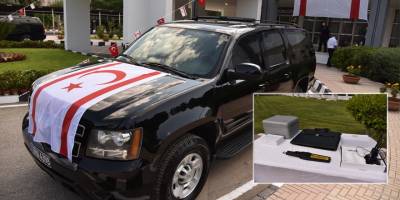 Türkiye’den biri sinyal kesici toplam 5 adet koruma aracı