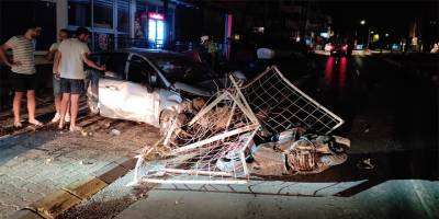 Alkollü sürücü dehşet saçtı