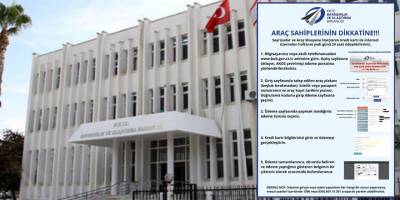 Araç sahipleri harç ödemelerini “AKOS” üzerinden yapabilecek