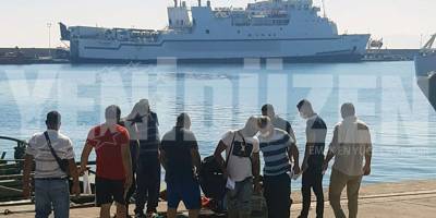 Liman’da yolcular ‘Rötar’ a kaldı