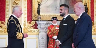 28 yaşındaki Çoban’a “Britanya İmparatorluk Nişanı”