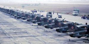 Rus hava üssüne yeşil ışık