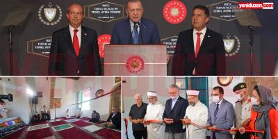 Toplu açılışlar yapıldı