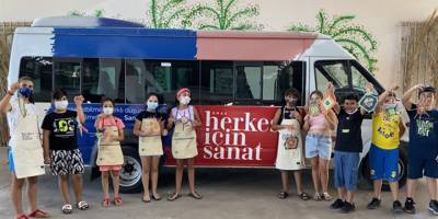 EMAA Sanat Otobüsü Dipkarpaz'a gidecek