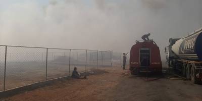 Çöplük alanda çıkan yangın kontrol altına alındı