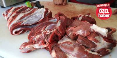 Kırmızı et, kuzeyde 110-150 TL, güneyde 68-90 TL arası