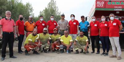 Kuzey Kıbrıs Türk Kızılayı Manavgat Kızıldağ’da…