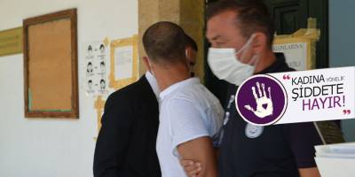 Boşanmak istediğini söyleyen eşini darp etti